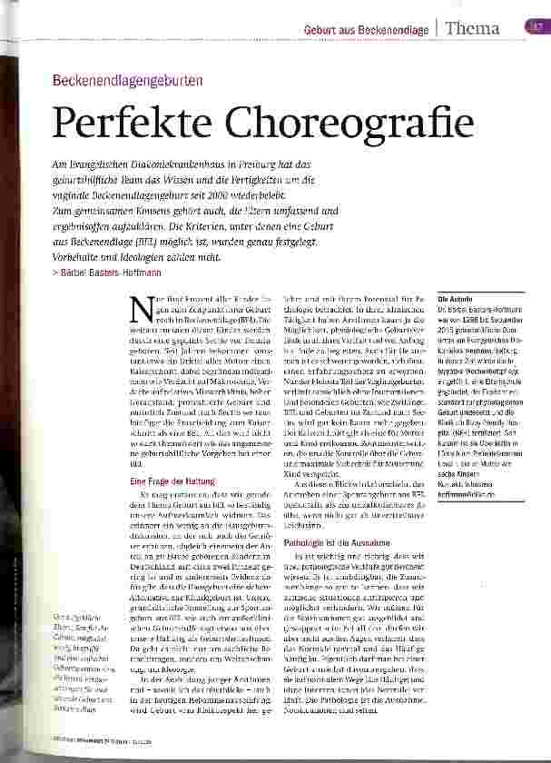 Vorschauseite 2: Perfekte Choreografie