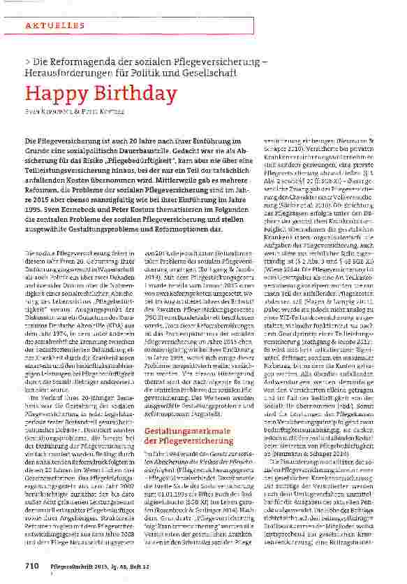 Vorschauseite 1: Happy Birthday