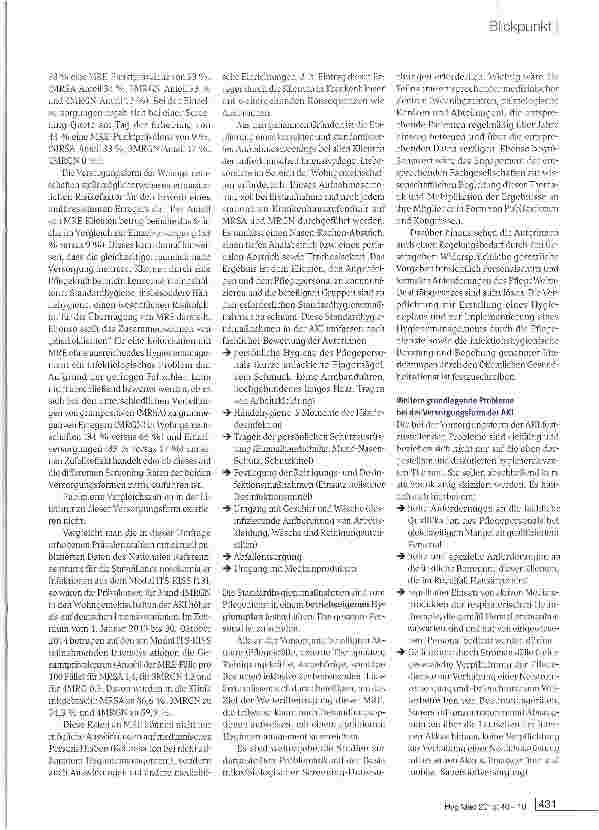 Vorschauseite 4: Außerklinische Intensivpflege: Aktuelle Herausforderungen im Hygienemanagement