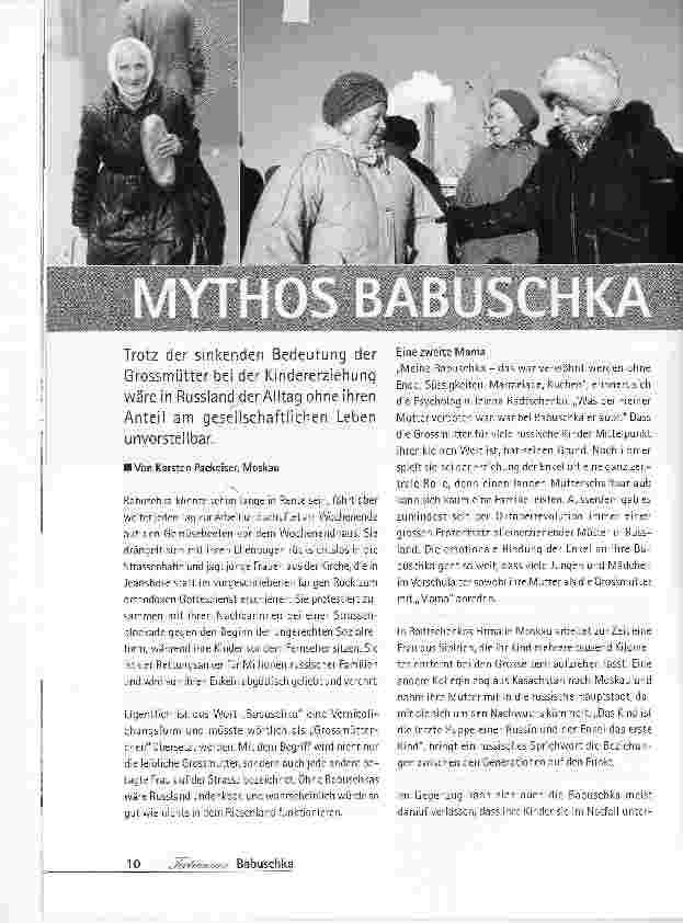 Vorschauseite 1: Mythos Babuschka