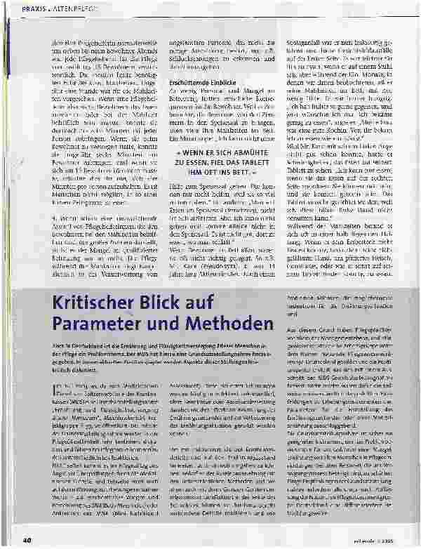Vorschauseite 3: Keine Zeit für die Ernährung?