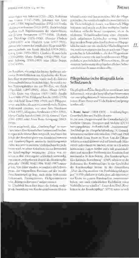 Vorschauseite 3: Who was Who in Nursing History