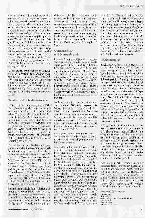 Vorschauseite 2: Reiseapotheke für Kinder