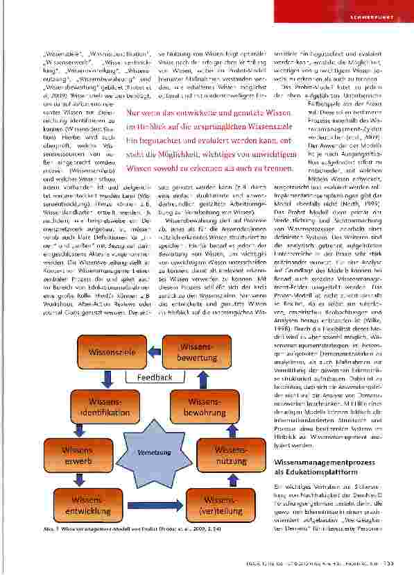Vorschauseite 3: Wissensmanagement in Demenznetzwerken Cewusst wie!