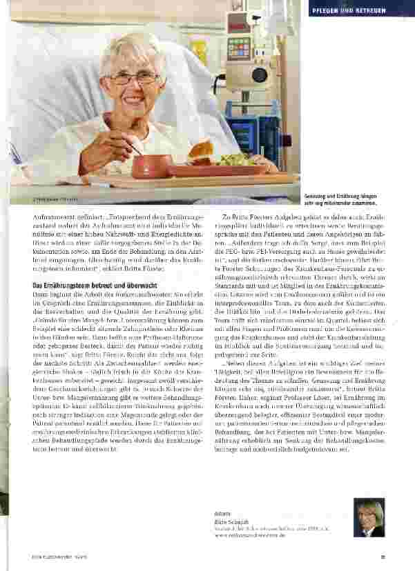 Vorschauseite 2: Risikofaktor Unterbzw. Mangelernährung