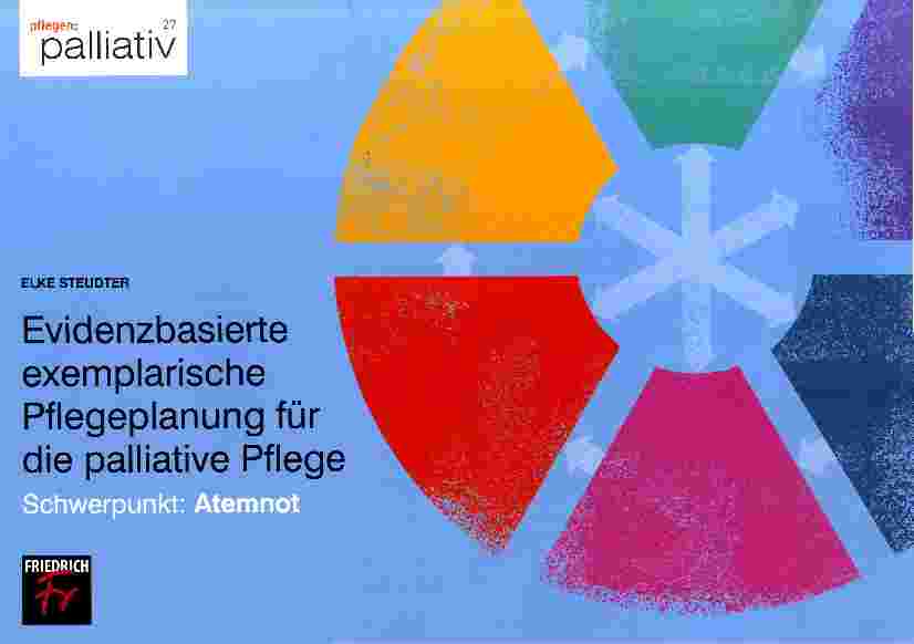 Vorschauseite 1: Evidenzbasierte exemplarische Pflegeplanung für die palliative Pflege