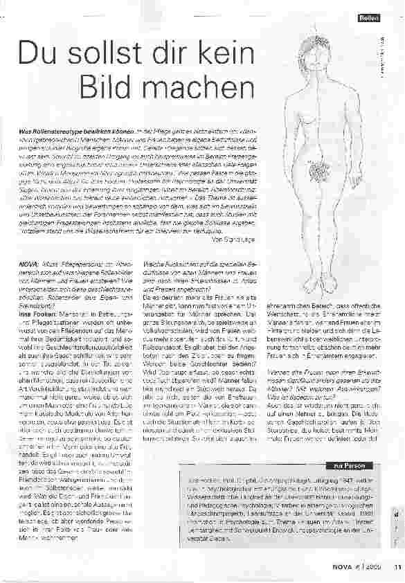 Vorschauseite 1: Du sollst dir kein Bild machen