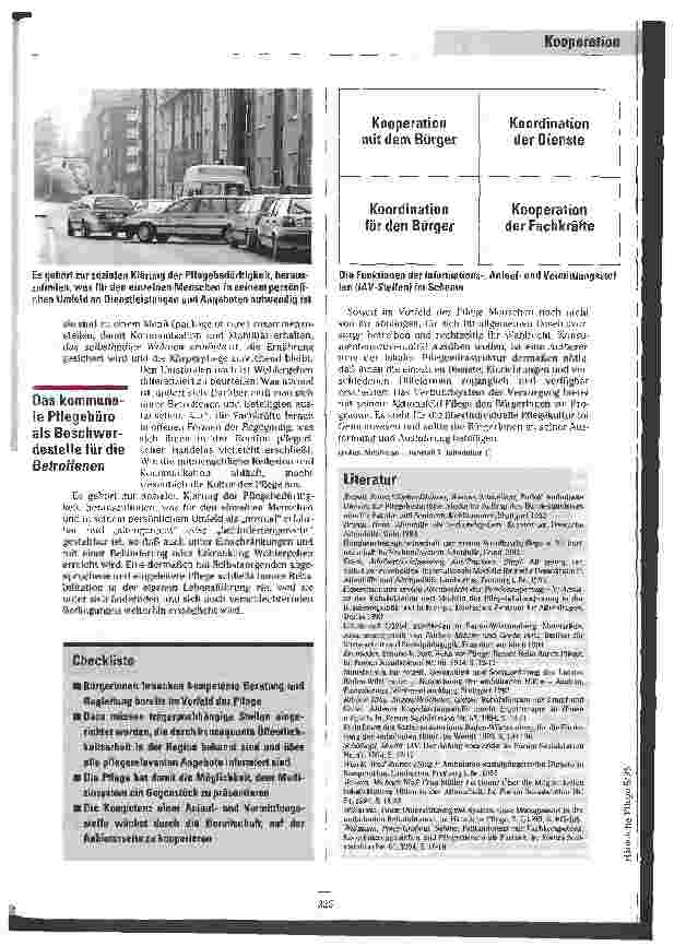 Vorschauseite 6: Beraten und koordinieren Zusammenarbeit im Vorfeld der Pflege