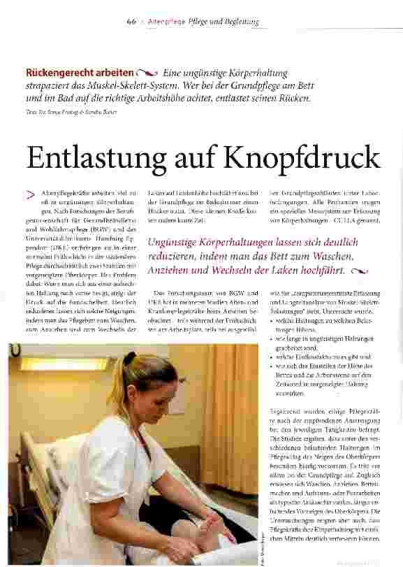 Vorschauseite 1: Entlastung auf Knopfdruck