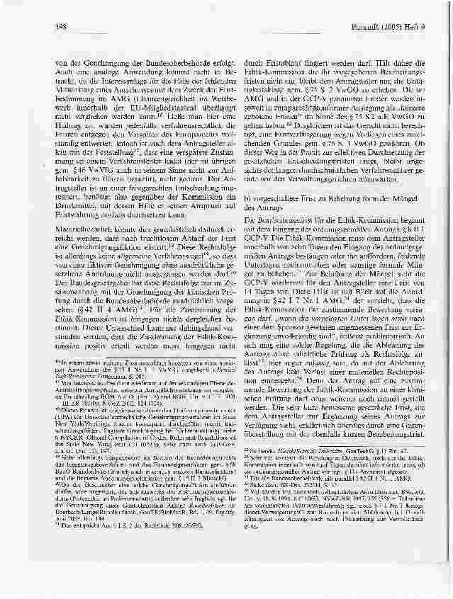 Vorschauseite 4: Die Bewertung der klinischen Prüfung von Arzneimitteln durch die Ethik-Kommission - eine Verwaltungsentscheidungbesonderer Art?