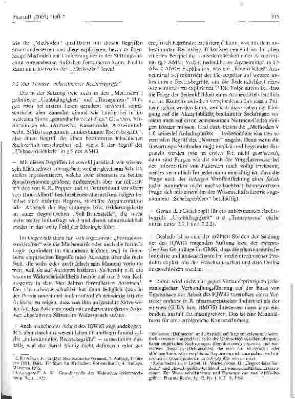 Vorschauseite 4: IQWiG: Methoden, Version 1.0, 1. März 2005