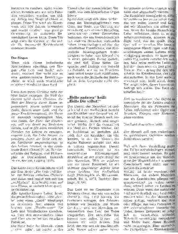Vorschauseite 4: Das religiöse Krankenhaus hätte sie - das weltliche braucht sie Geistige Orientierung