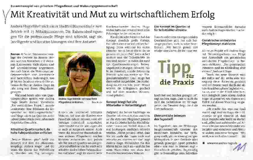 Vorschauseite 1: Mit Kreativität und Mut zu wirtschaftlichem Erfolg