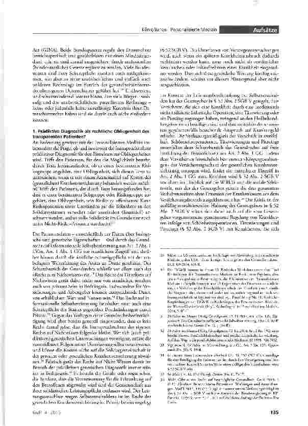 Vorschauseite 4: Personalisierte Medizin