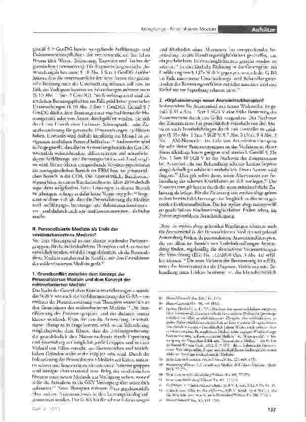 Vorschauseite 6: Personalisierte Medizin