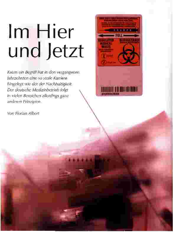 Vorschauseite 1: Im Hier und Jetzt