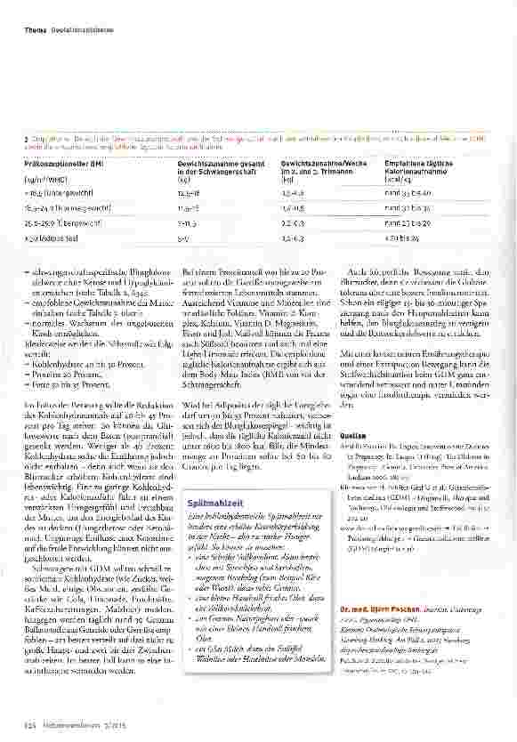 Vorschauseite 3: Gestationsdiabetes: Weniger ist mehr