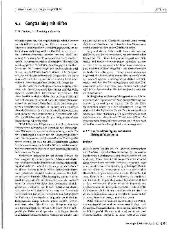 Vorschauseite 1: Gangtraining mit Hilfen