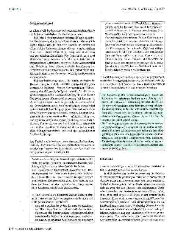 Vorschauseite 4: Gangtraining mit Hilfen