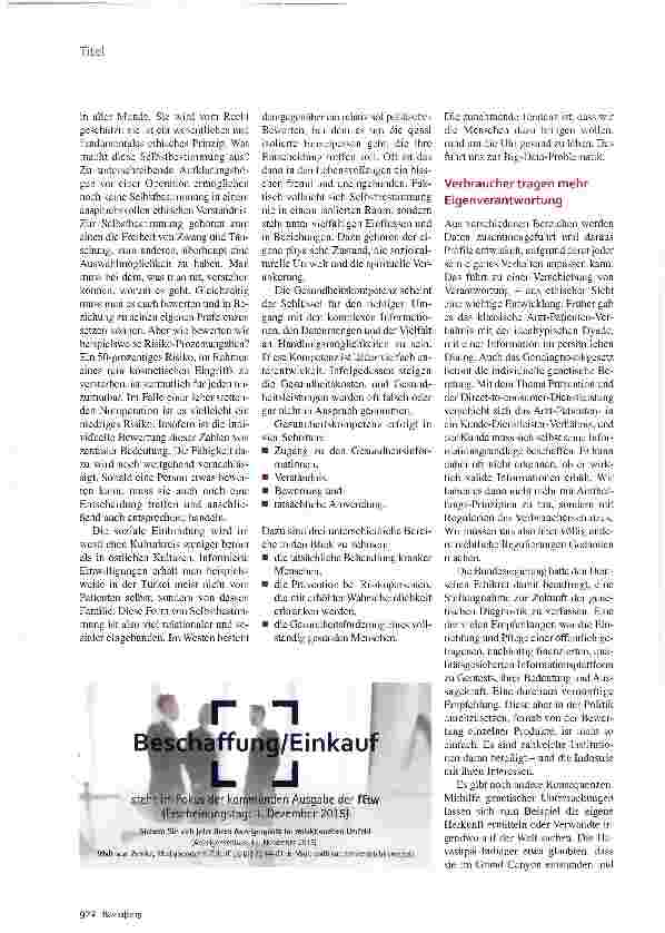 Vorschauseite 2: Dürfen wir, weil wir können?