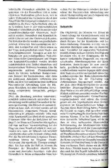 Vorschauseite 5: Gesundheit ist nicht die Abwesenheit von Krankheit