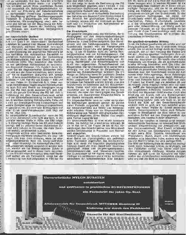 Vorschauseite 2: Grundzüge der Ernährung des gesunden Menschen 12. Folge: Der Energiestoffwechsel