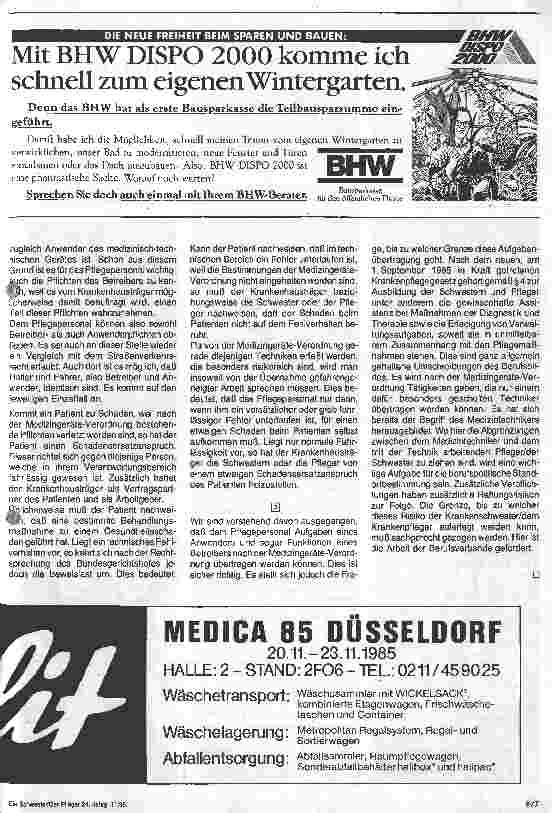 Vorschauseite 3: Die neue MedGV 3. Folge: Rechtliche Aspekte der Medizingeräteverordnung unter besonderer Berücksichtigung der Auswirkungen auf das. ..