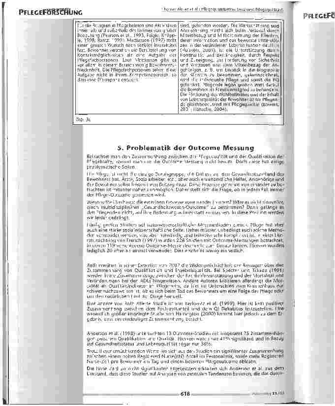 Vorschauseite 6: Pflegequalifikation bestimmt Pflegequalität?!