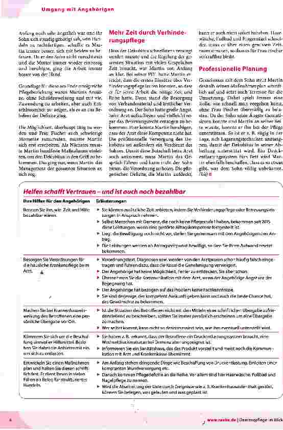 Vorschauseite 2: Allein mit einem Dekubitus