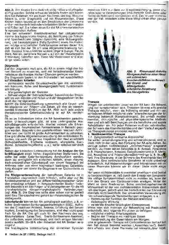 Vorschauseite 2: Die entzündliche-rheumatischen Erkrankungen