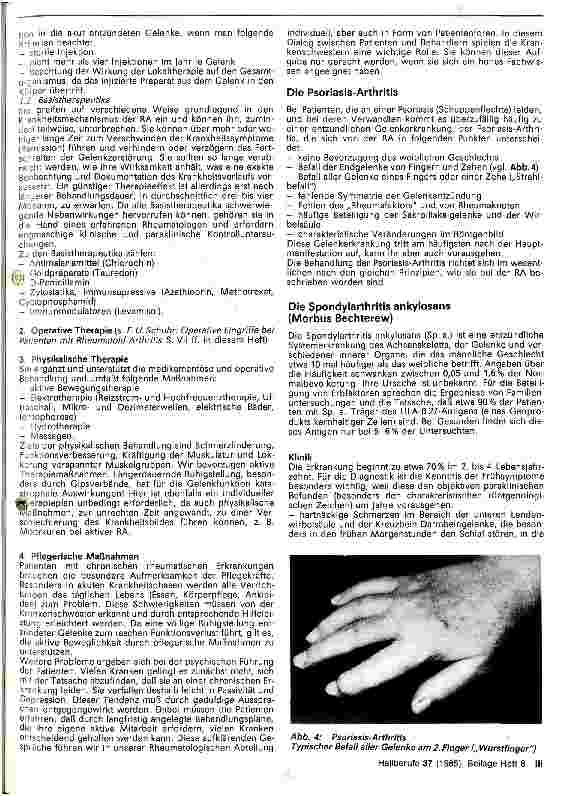Vorschauseite 3: Die entzündliche-rheumatischen Erkrankungen