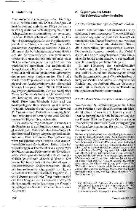 Vorschauseite 2: Den Lebensfaden wiederfinden - Zerfall und Aufbau in der sozialen Welt von Patientinnen und Patienten nach einer Dickdarnoperation