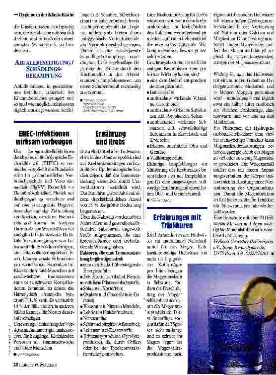 Vorschauseite 3: Hygiene in der Klinik-Küche Überblick über die Hygiene-Anforderungen