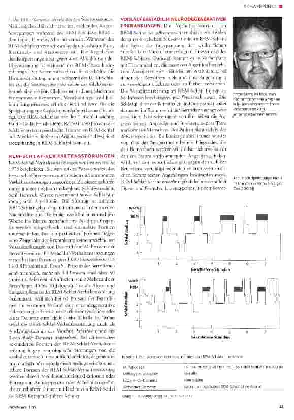 Vorschauseite 2: REM-Schlaf-Verhaltensstörung