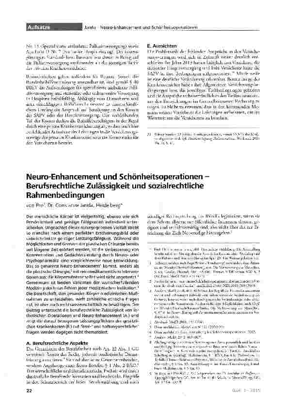 Vorschauseite 6: Palliatiwersorgung in der privaten Krankenversicherung