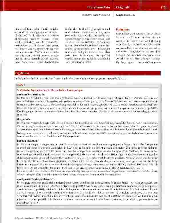 Vorschauseite 4: Innovationen in derintensivmedizinischenWeiterbildungDas Aachener „Clinical-Mentor-Konzept in deroperativen Intensivmedizin und Intermediate Care