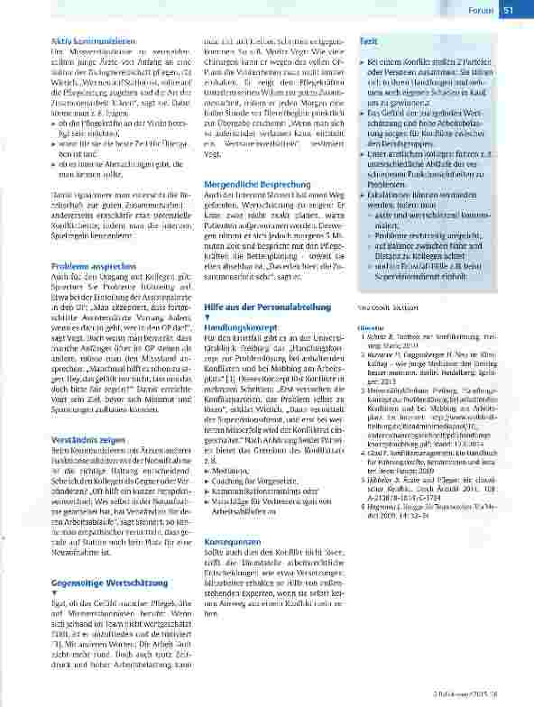 Vorschauseite 3: Konflikte: Entstehung und Lösungswege