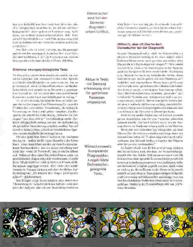 Vorschauseite 3: Hörende Diagnostiker und gehörlose Patientenein kultureller Konflikt
