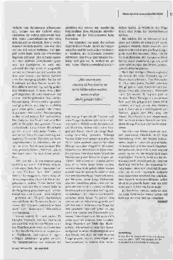 Vorschauseite 2: Wenn ein Arzt zum ersten Mal tötet