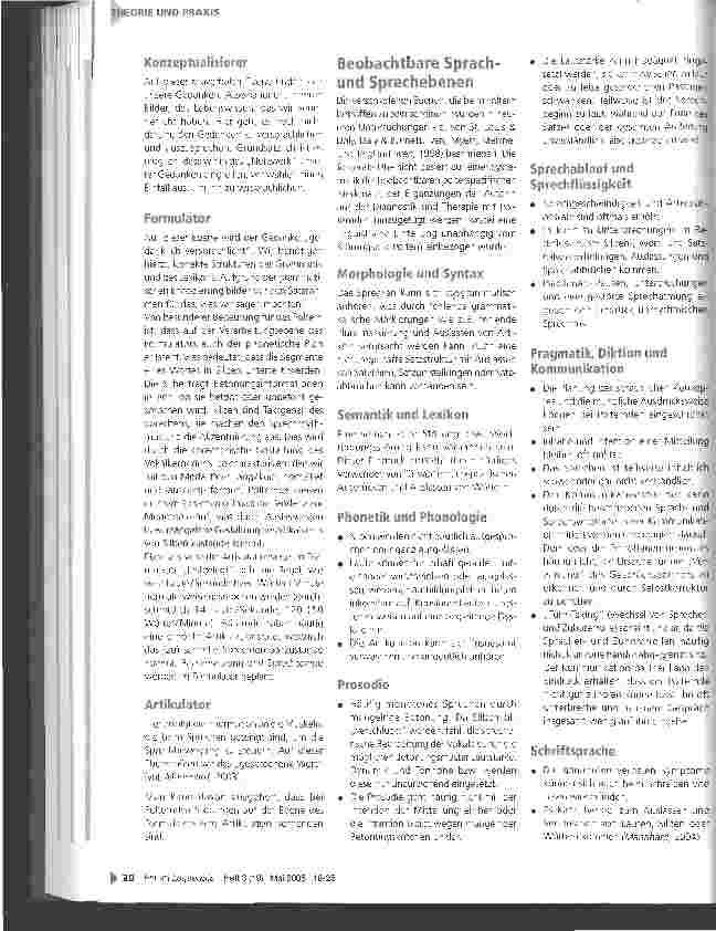 Vorschauseite 3: Die Behandlung des Polterns bei Jugendlichen und Erwachsenen: ein Leitfaden für die Praxis