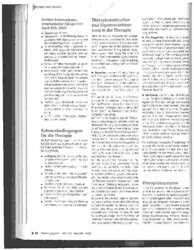 Vorschauseite 5: Die Behandlung des Polterns bei Jugendlichen und Erwachsenen: ein Leitfaden für die Praxis