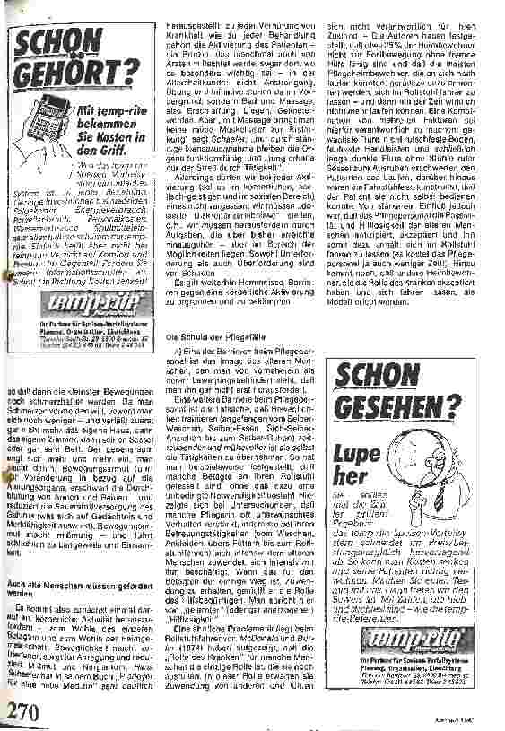 Vorschauseite 2: Der alte Mensch in der heutigen Gesellschaft