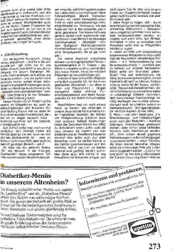 Vorschauseite 5: Der alte Mensch in der heutigen Gesellschaft