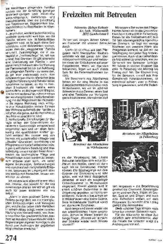 Vorschauseite 6: Der alte Mensch in der heutigen Gesellschaft