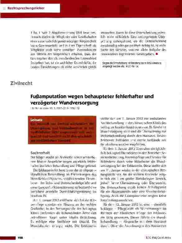 Vorschauseite 3: Heranziehung eines Altenpflegeheimes zu Rundfunkbeiträgen VG Braunschweig vom 12. 2. 2015 (4 A 186/14)