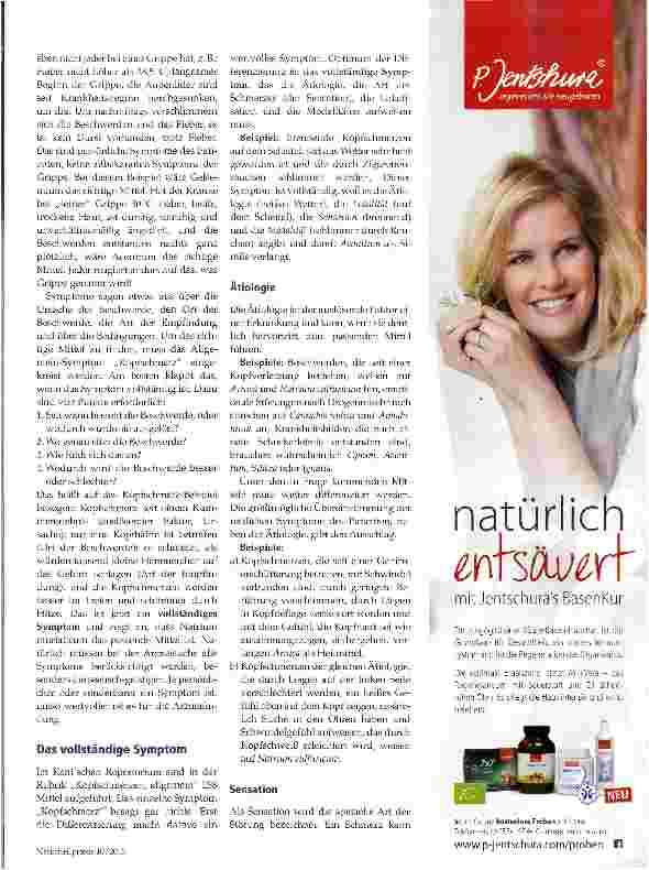 Vorschauseite 2: Das gute Symptom?!