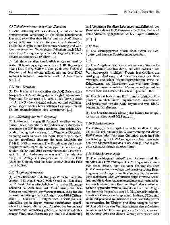 Vorschauseite 3: Hausarztzentrierte Versorgung