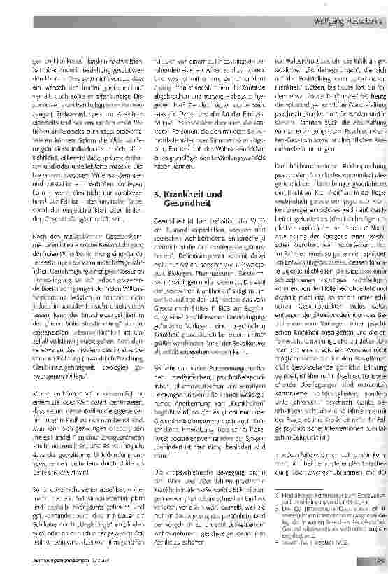 Vorschauseite 3: Zur ethischen Rechtfertigung der Zwangs-unterbringung/-behandlung psychisch Kranker