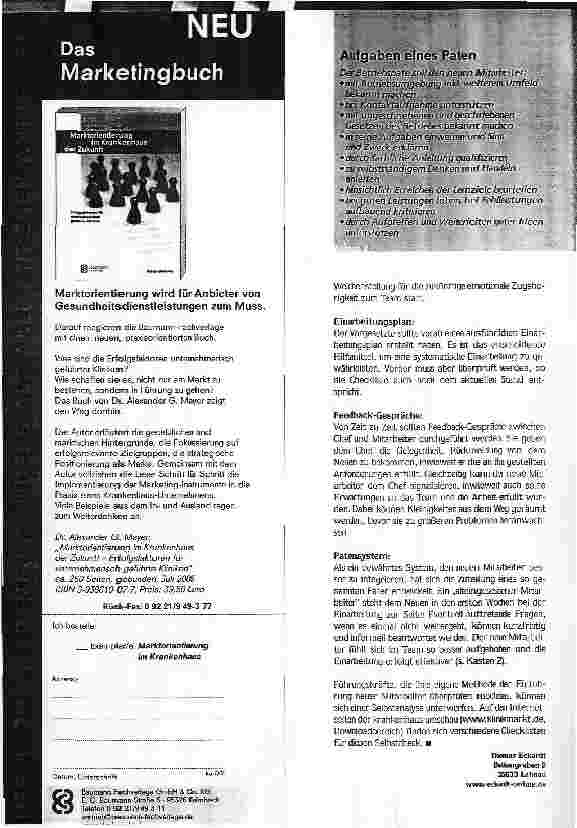 Vorschauseite 3: Ich bin der Neue ... Oft vernachlässigt: die Einarbeitung neuer Mitarbeiter