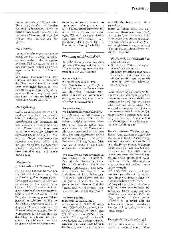 Vorschauseite 2: 10 Minuten für mehr Lebensqualität
